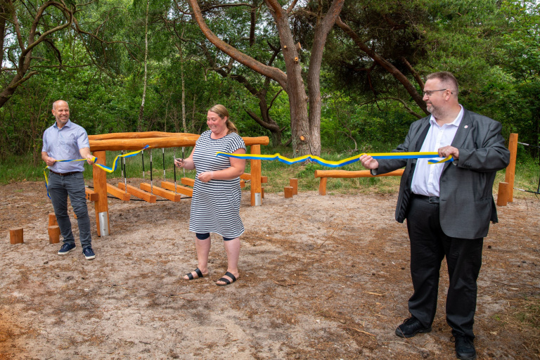 invigning naturlekplats gislövs strandmark