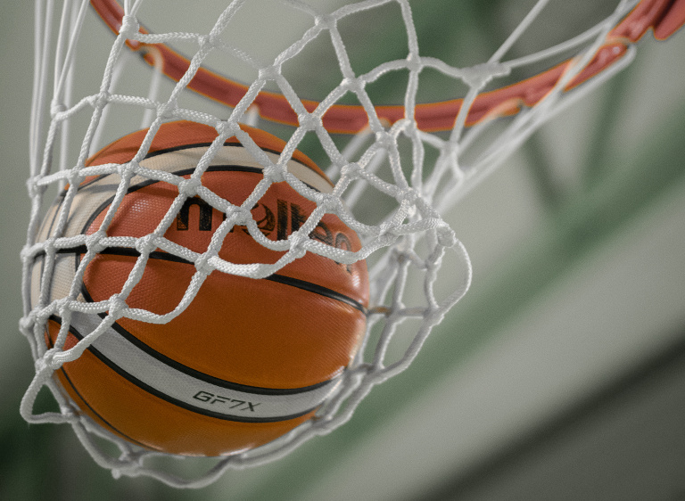 Basketboll i nät