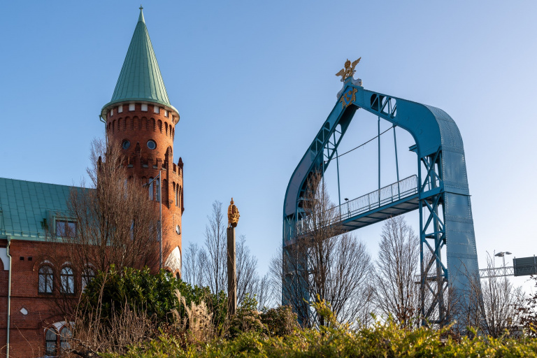portalen i hamnen