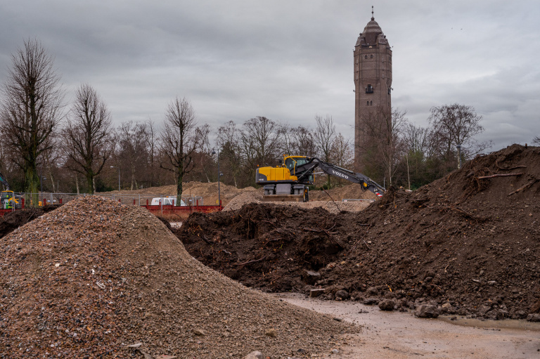 gasverkstomten saneringsarbete