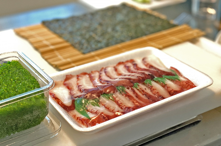 Råvaror till sushi