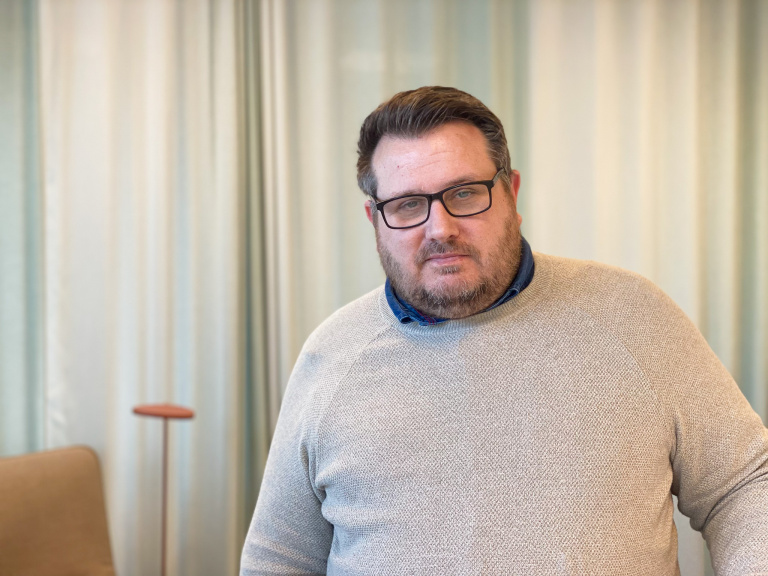 Byggnadsinspektör Andreas Björnqvist är mån om att bygglovsprocessen ska vara transparant och hållbar.