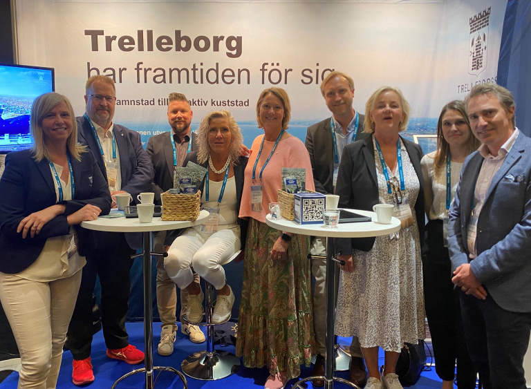 Representanter från Trelleborgs kommun på Business Arena Syd