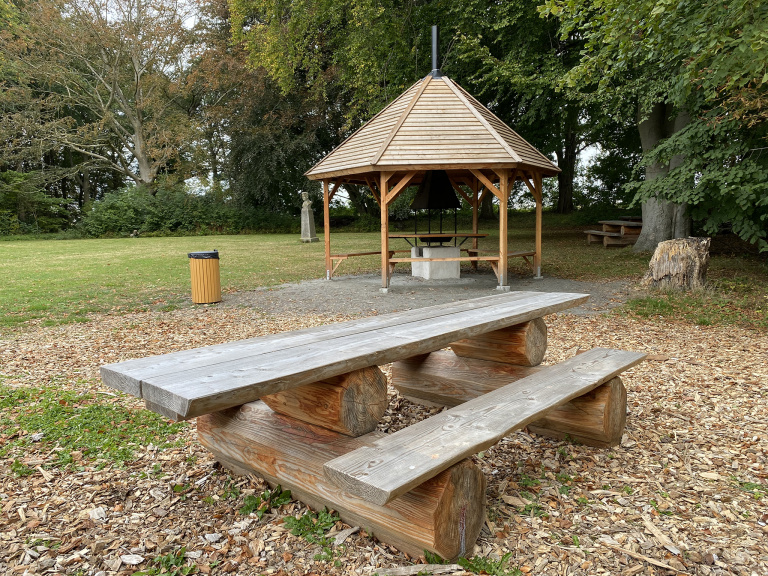 rosenhagen bänkar grillhus