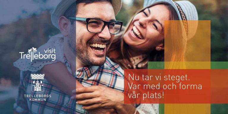 Nu tar vi steget. Var med och forma vår plats!