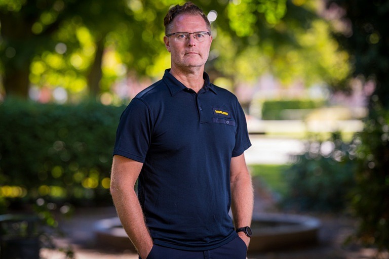 Magnus Strid, räddningschef på Räddningstjänsten