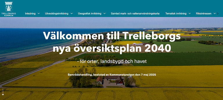 omslagsbild översiktsplan 2040