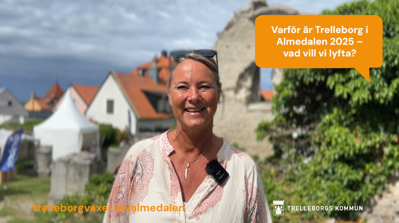 Gisela Öst i Almedalen